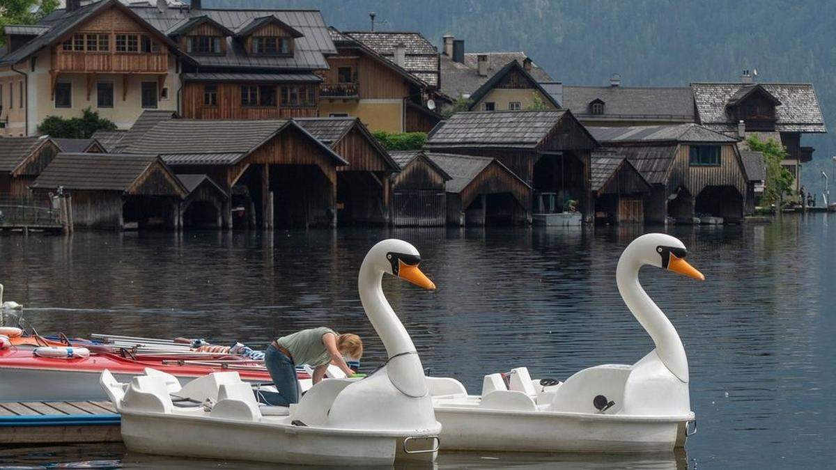 Auch in Hallstatt blieben heuer die Touristen aus