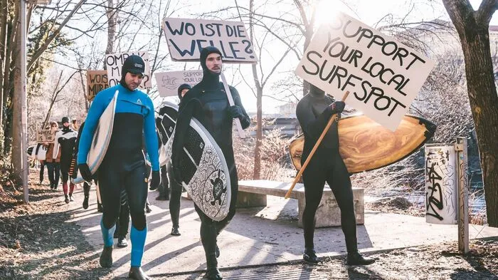 Eiskalt: Das sind die Bilder der Aktion "Murtreiben"