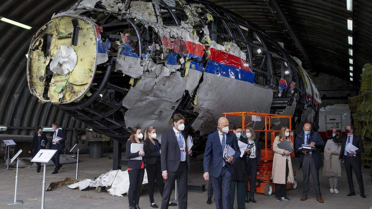 Am 17. Juli 2014 wurde das Flugzeug MH-17 abgeschossen