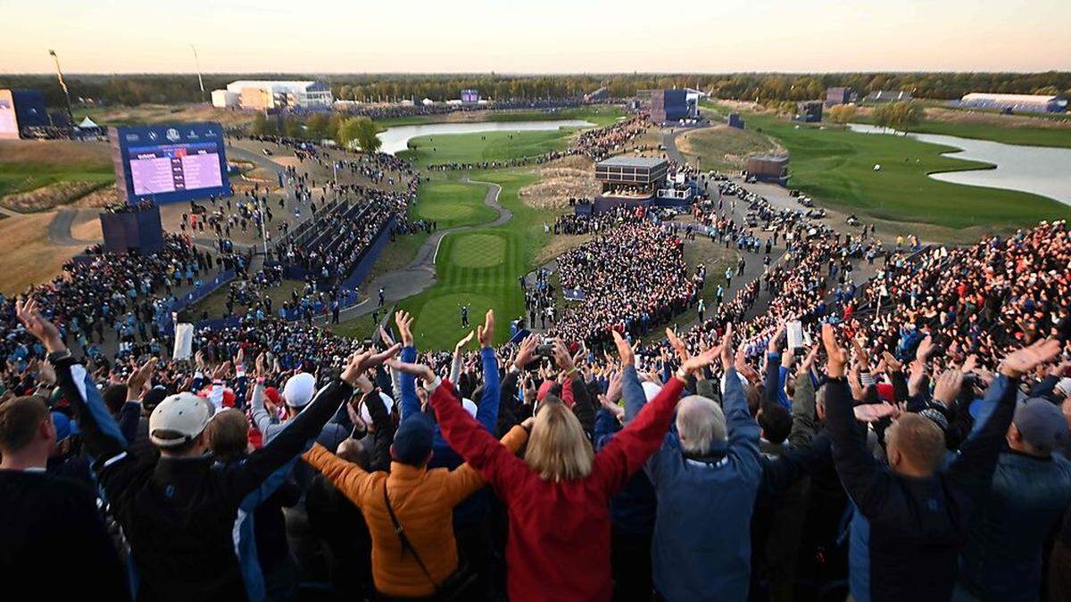 Fans beim Ryder Cup 2018