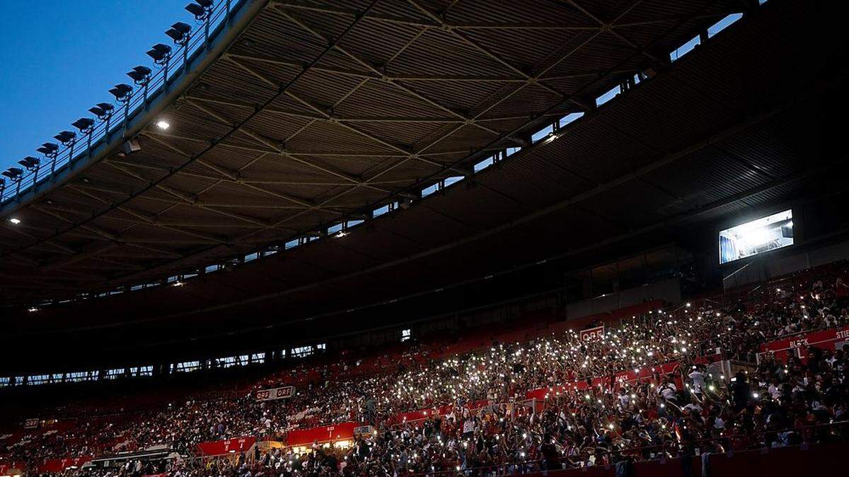 Die stromlose Zeit wurde perfekt überbrückt, die Stimmung war grandios