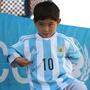 Argentiniens Superstar Lionel Messi schenkte dem 5-Jährigen ein Trikot