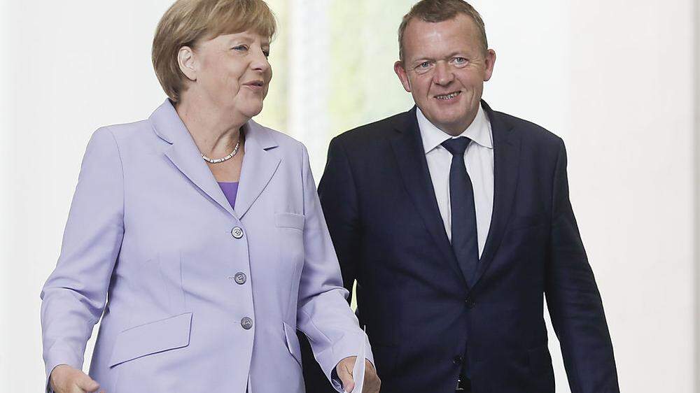 Merkel und Rasmussen