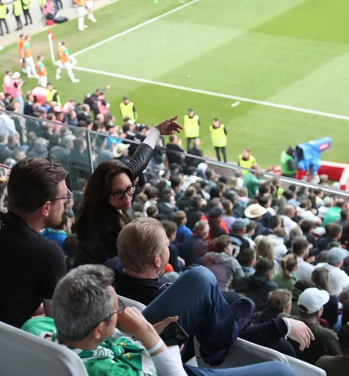 Lilly Becker beim OEFB Cup Finale