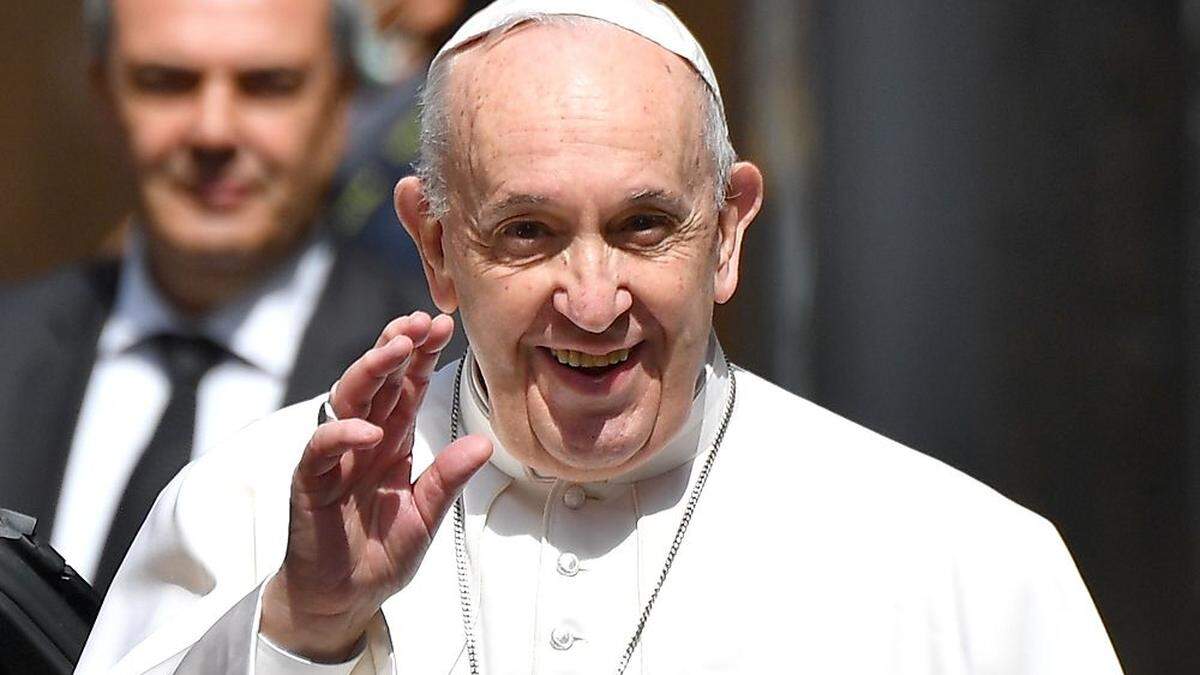 Papst Franziskus ist weiterhin nur über Streaming zu sehen