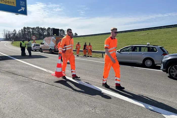 Die letzten Verkehrshüte wurden entfernt.