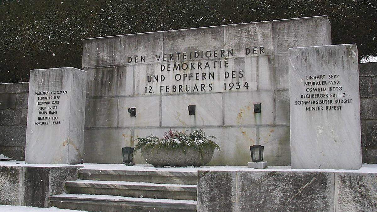 Das Mahnmal für die Widerstandskämpfer auf dem St.-Ruprecht-Friedhof ist für Anzenberger eine späte Würdigung Wallischs 