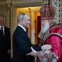 Russlands Präsident Wladimir Putin mit dem Kirchenoberhaupt Patriarch Kirill