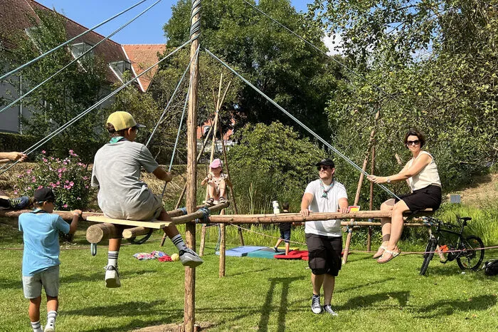 Im Wallgraben lud die Pfadfindergruppe Fürstenfeld zu einem Abenteuer.