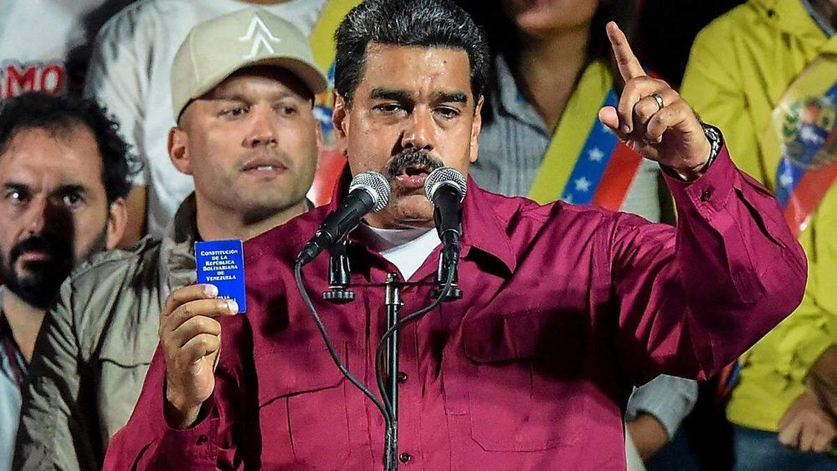 Wahlsieger Nicolas Maduro