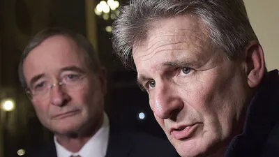 Christoph Leitl (WK-Präsident) und Erich Foglar (ÖGB-Präsident)