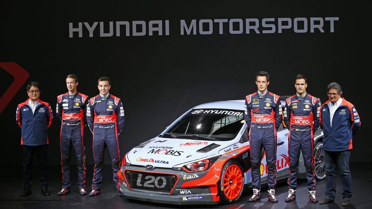 Hyundai präsentiert den i20 WRC