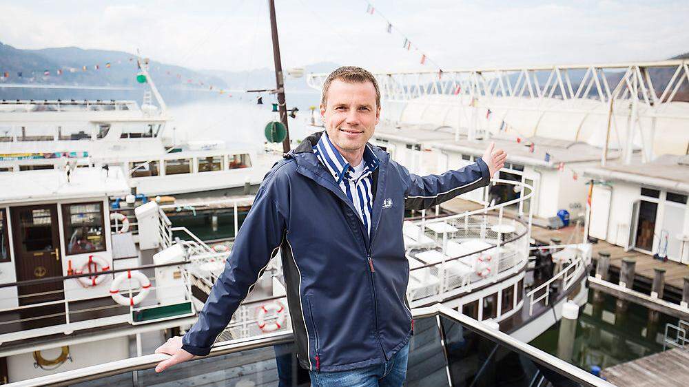 Hereinspaziert! WSG-Chef Franz Huditz lädt zum Werftbesuch