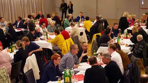 In den Gruppen wurde über die Zukunft der Herzog-Ernst-Gasse teils heftig diskutiert