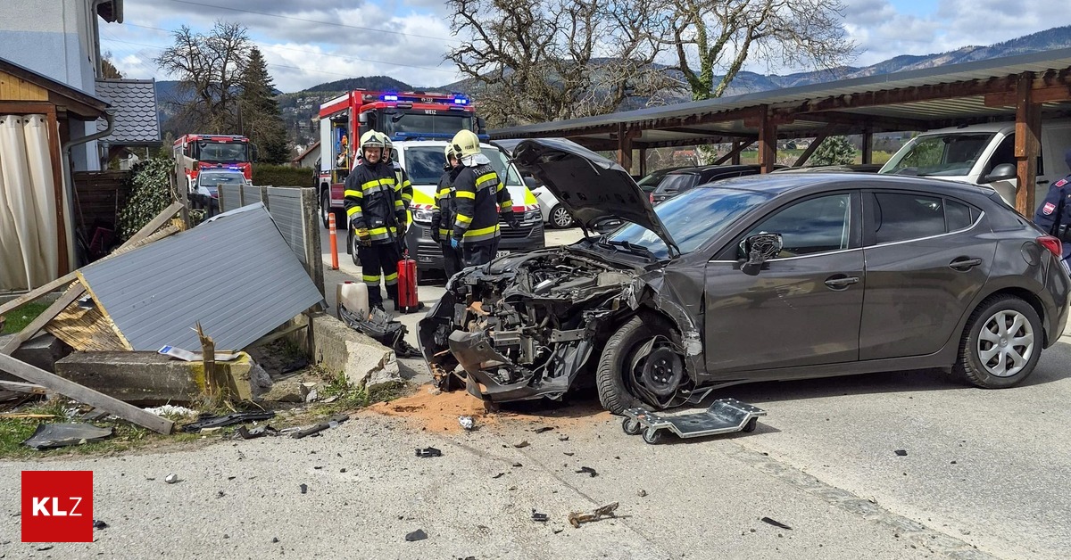 Eingeschlafen-Oststeirer-70-kracht-bei-Weiz-mit-seinem-Auto-in-Mauer