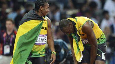 Yohann Blake (links) glaubt an Olympia-Antritt