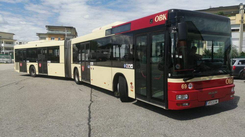 Der M.A.N.-Linienbus wird nun zum Oldtimer-Fahrzeug
