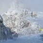 So sah es Dienstagfrüh auf dem Dachstein aus