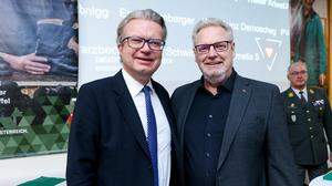 Nicht immer so harmonisch: Horst Schachner (rechts) kritisiert Christopher Drexlers Pläne