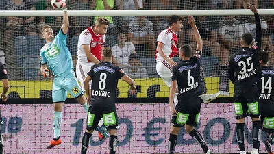 Ajax war eine Nummer zu groß - jetzt misst sich der SK Sturm mit Larnaka