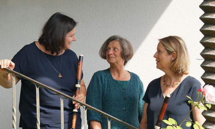 Ingrid Naftz, Konstanze Rieck, Claire Genewein