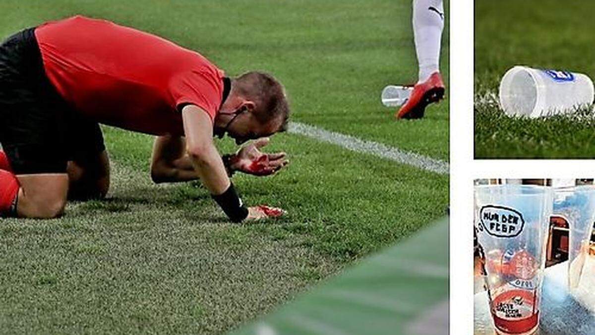 Alte Becher, neue Becher - und wieder Aufregung im Stadion