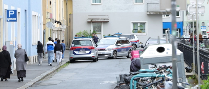 Großeinsatz in der Elisabethinergasse