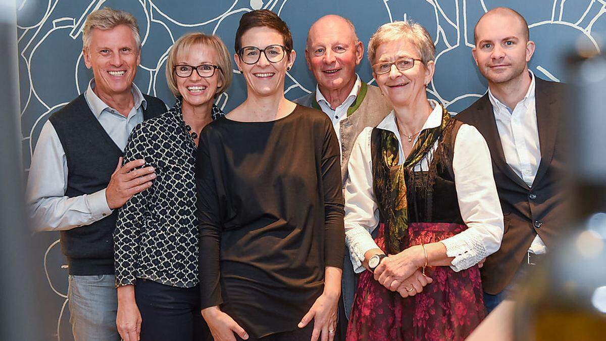 Herwig und Andrea Ronacher, Marianne, Willi, Inge und Christian Daberer