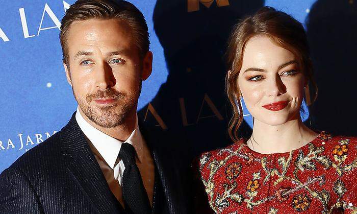 Nach den Globes sind beide auch als beste Hauptdarsteller für einen Oscar nominiert: Ryan Gosling und Emma Stone