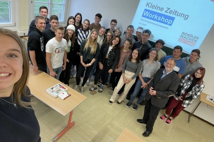 Selfie, geknipst von Juliane Moosbrugger