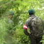 Soldaten des Bundesheeres griffen die Flüchtenden bei Bad Radkersburg auf