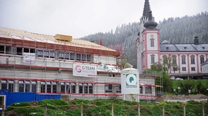 Großbaustelle unter der Basilika: An Schulzentrum Mariazell wird intensiv gearbeitet