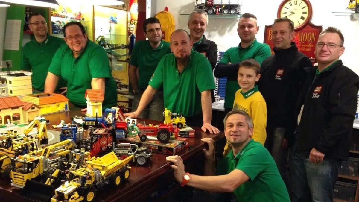 Sepp Friedl (vorne) und seine steinreichen Kollegen