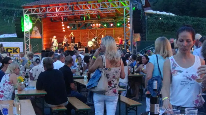Bereits zum 16. Mal rockte am Wochenende zwischen den Top-Lagen Ratscher Nussberg und Stermetzberg an der Südsteirischen Weinstraße der Weinberg.