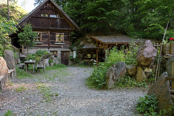 Im Tal der Weißen Sulm in der Südweststeiermark steht die Strutz-Mühle.