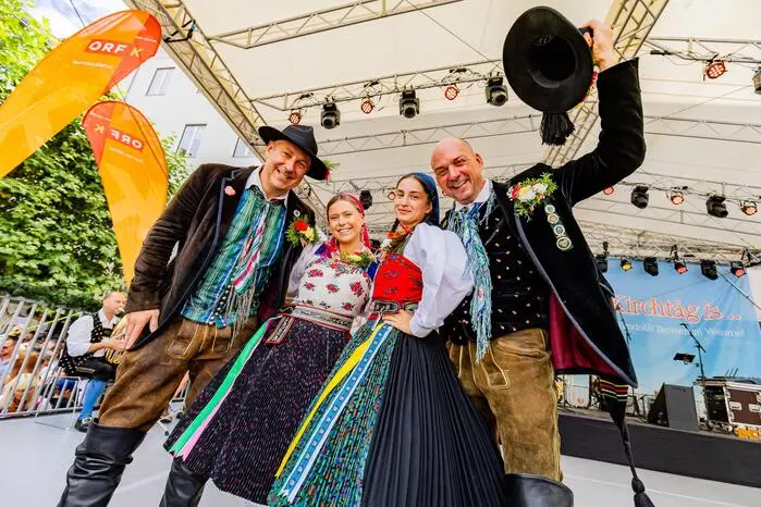 Villacher Kirchtag 2025  ViKi2025 Eröffnung Bieranstich