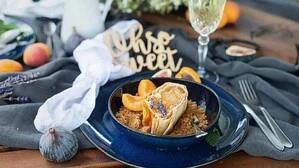 Dieser herrliche Marillenstrudel ist ein saftiges Sommer-Rezept