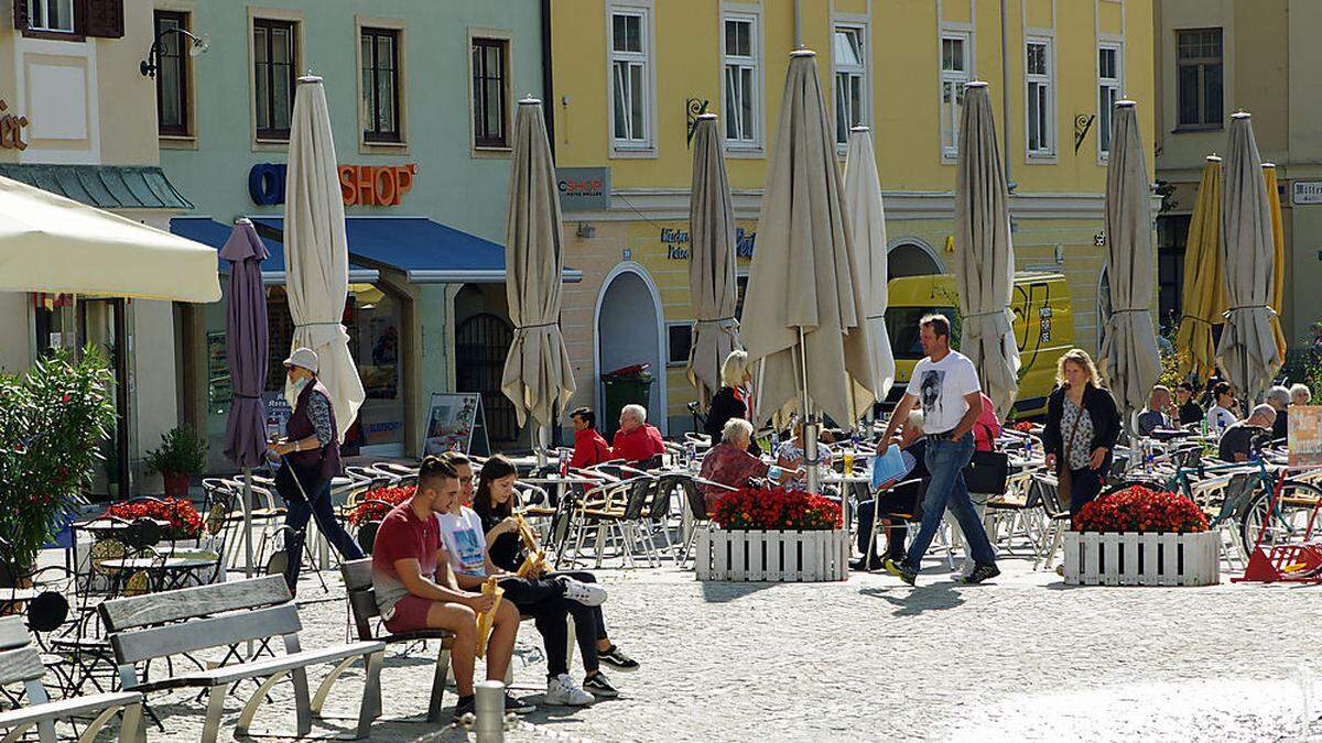 Offene Gastgärten wird es in Bruck auch im Winter geben