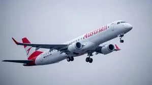 Der Flug von Graz nach Wien dauert rund 35 Minuten