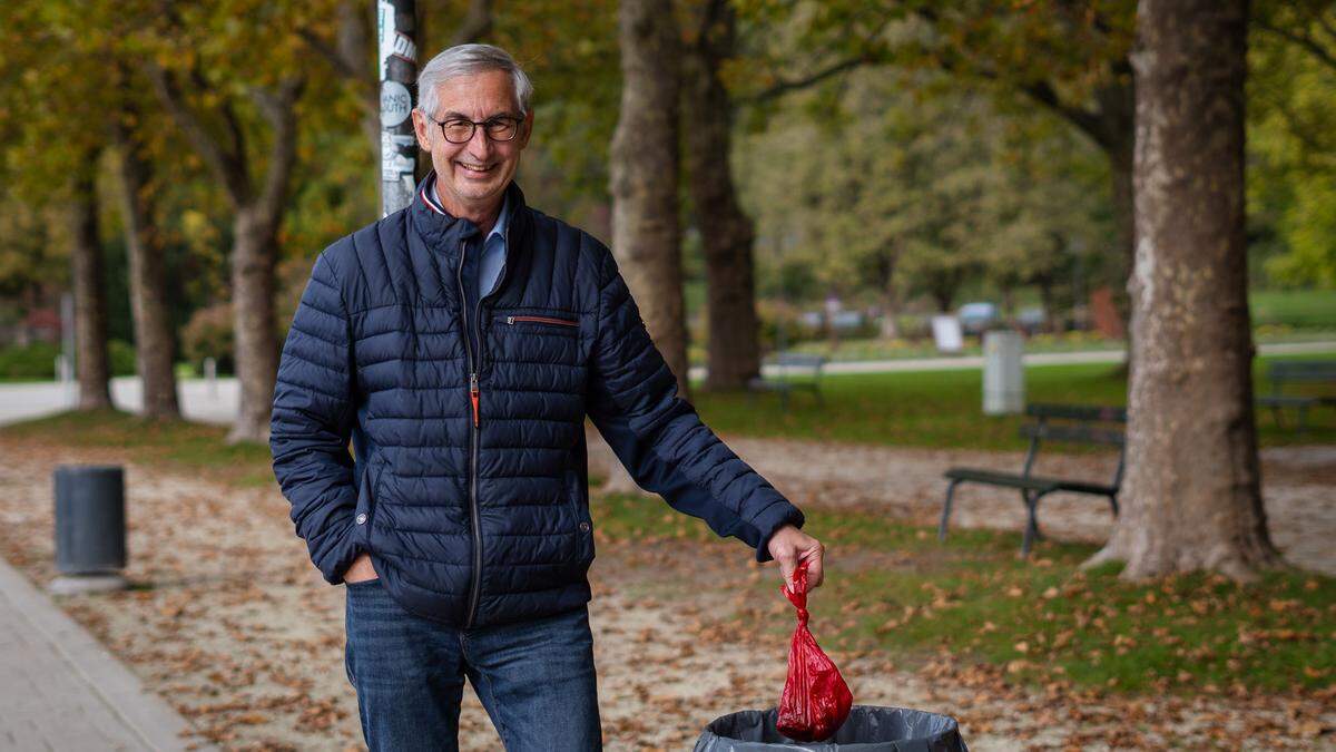 Seit Kurzem berät Wolfgang Ibounig Unternehmen und Kommunen bei der Entsorgung ihres Abfalles 