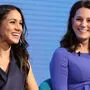 Meghan Markle (links) mit Herzogin Kate bei der Veranstaltung