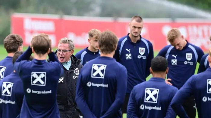 Ralf Rangnick lobt die Energie im Training
