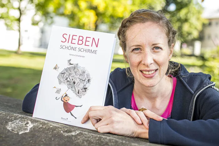 Verena Schellander führt mit Adler-Maskottchen „Villa“ durch Villach oder sucht gemeinsam mit dem kleinen Hasen Henry nach dem Glück. Die Wernbergerin illustrierte bereits mehrere Kinderbücher.
