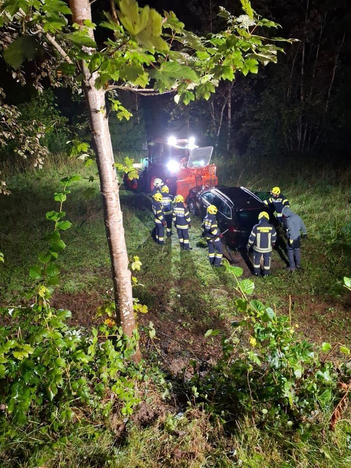 Das Auto wurde geborgen