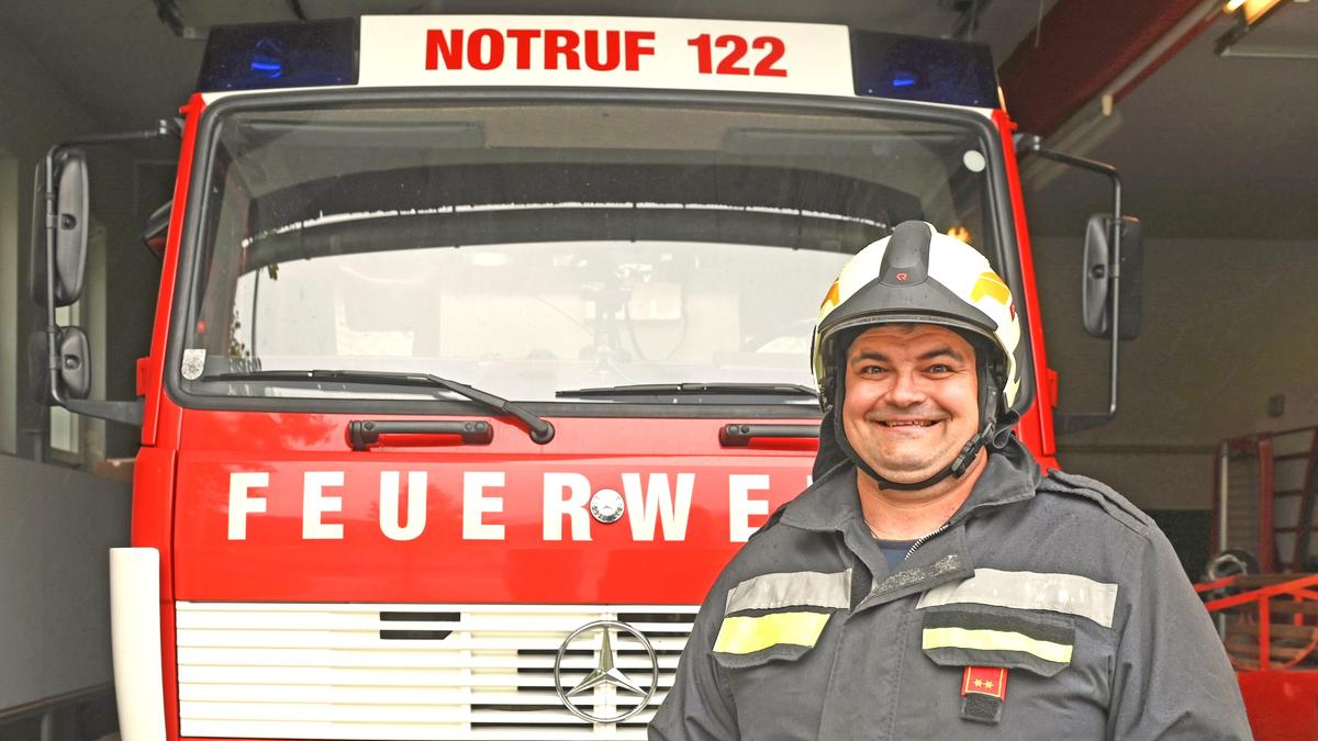 Stefan Frieser ist seit Anfang des Jahres Kommandant der Freiwilligen Feuerwehr Glödnitz