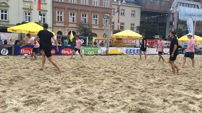 Schülerturnier bei "Beach findet Stadt" Event in Judenburg