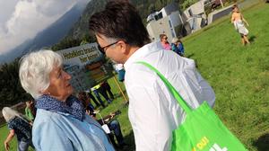 Trotz medienwirksamer Proteste, wie gegen das Badehaus am Ossiacher See, halbierten sich die Grünen im Wahlkreis Villach 