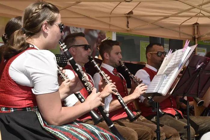 Musikalisch begleitet wurde das Krapfenfest von der Trachtenmusikkapelle Mönichwald 