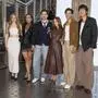 Der Cast von „Every Year After“: Abigail Cowen, Aurora Perrineau, Michael Bradway, Sadie Soverall, Matt Cornett und Joseph Chiu 