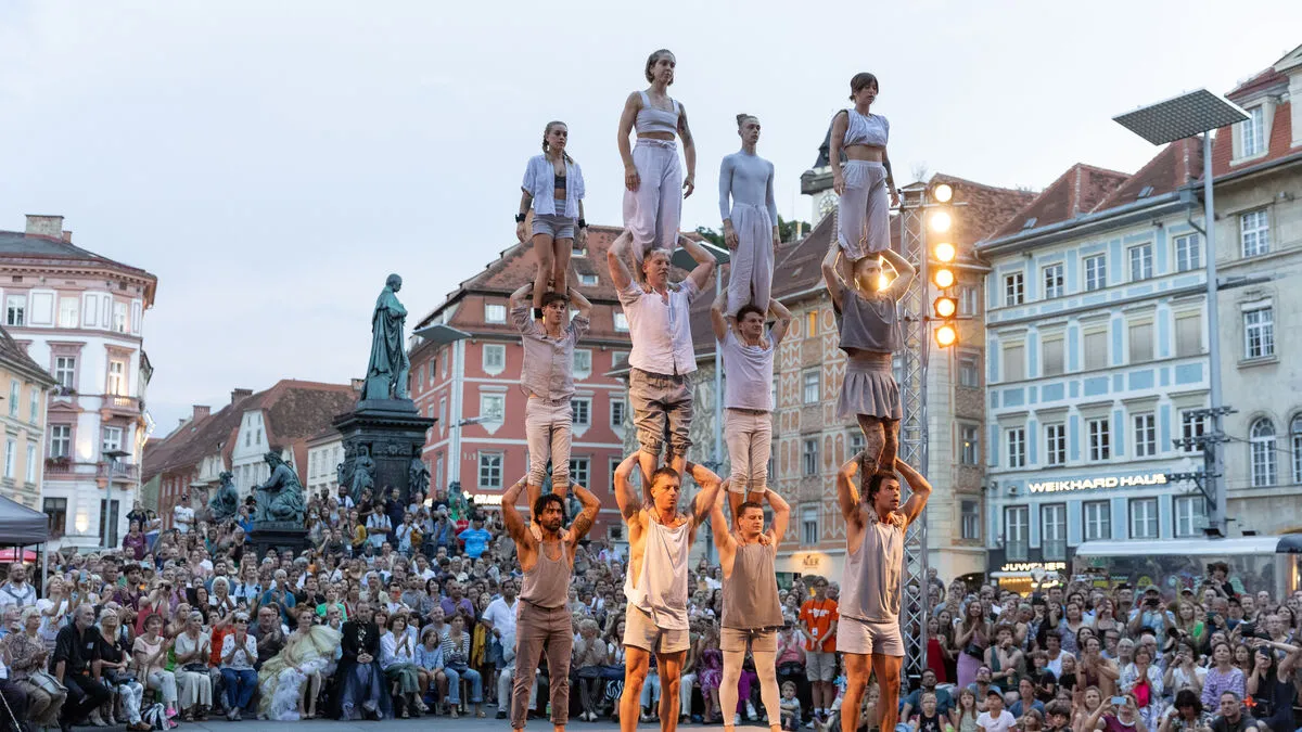 Ein Hoch auf den Grazer Sommer - und unter anderem die Aufführungen von La Strada